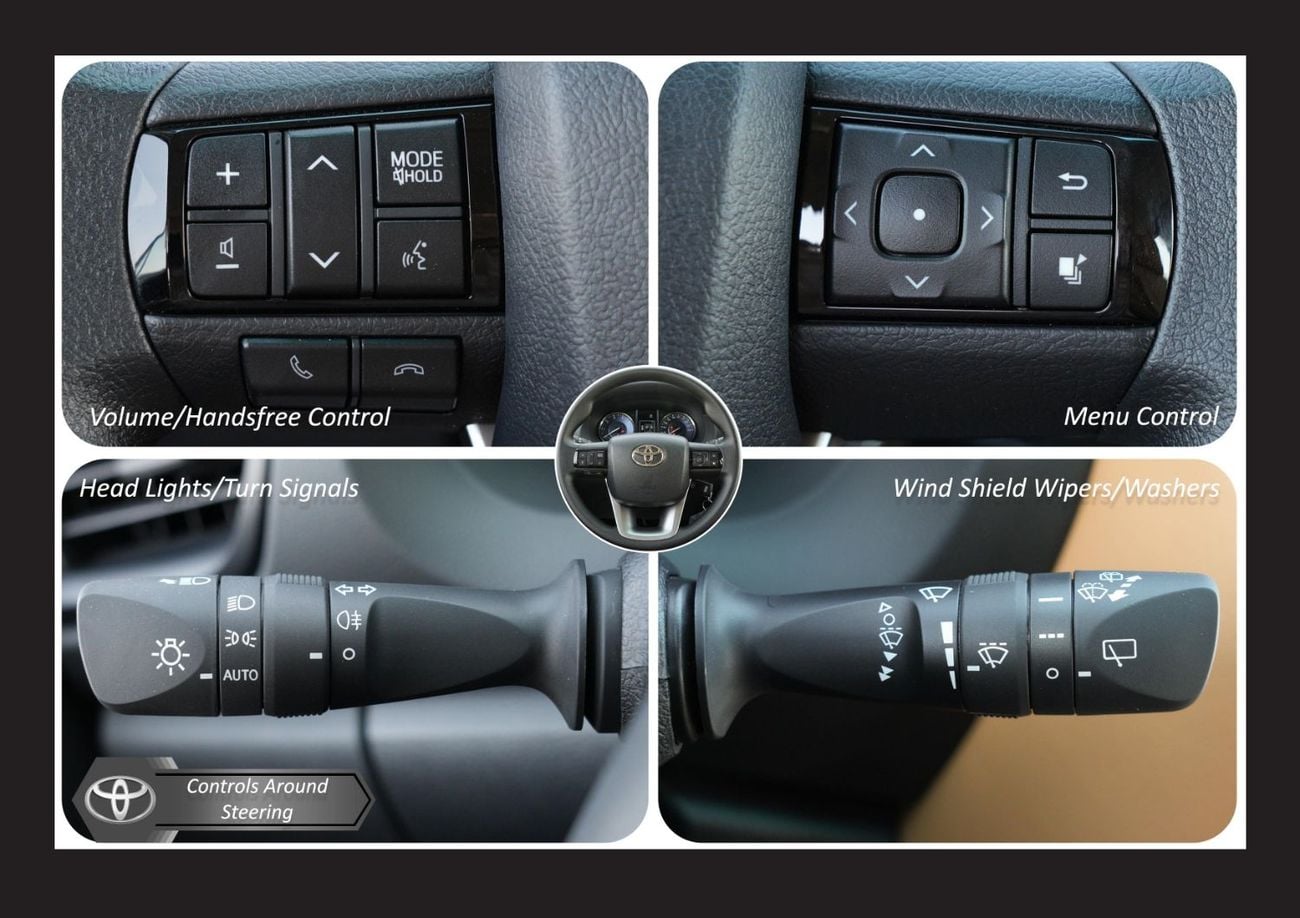 تويوتا فورتونر EXR TOYOTA FORTUNER 2.4L 4X4 STD(i) A/T DSL 2026 Export only