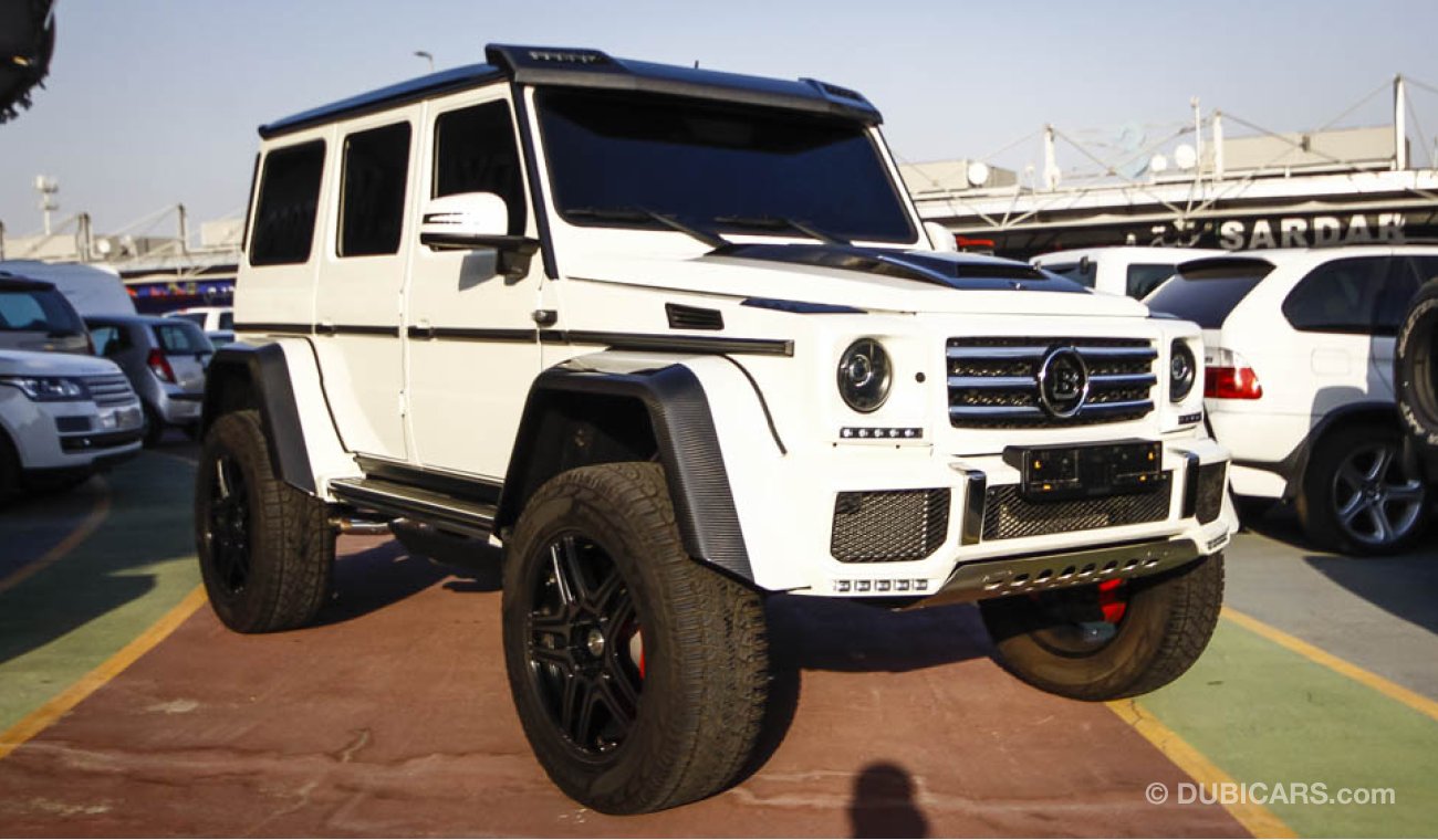 مرسيدس بنز G 500 4X4² With Brabus kit