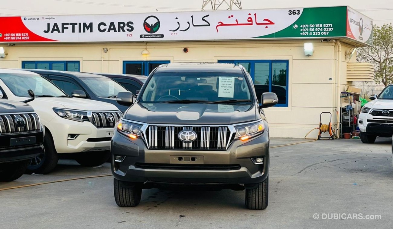 Toyota Prado 2017 Face-Lifted 2020 Bronze 2.7L Sunroof Petrol AT [RHD] 7 Seater Leather Electric Premium Conditio