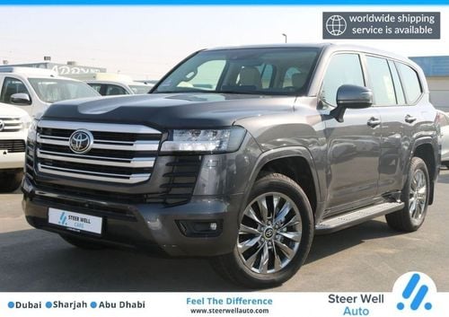 تويوتا لاند كروزر VX 2022| TWIN TURBO 3.5L 70TH ANNIVERSARY V6 WITH RADAR A/T JBL SOUND 4WD PETROL EXPORT ONLY