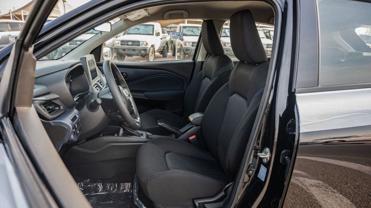 Toyota Starlet (LHD) TOYOTA STARLET 1.5P AT MY2025 – BLACK