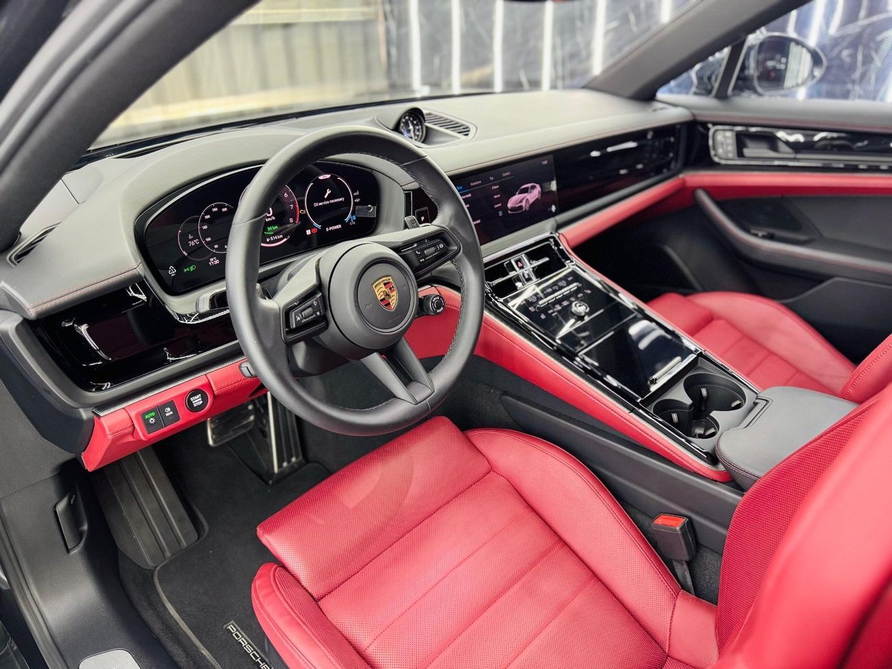 بورش باناميرا 2025 Porsche Panamera 4S E-Hybrid, 2029 Porsche Warranty, Just Been Serviced, Very Low Kms, GCC