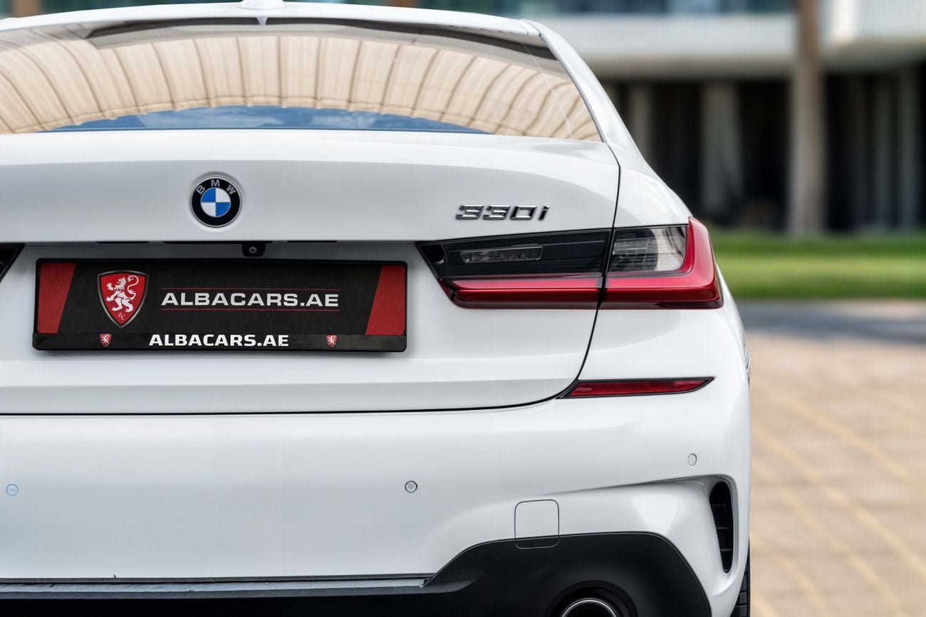 بي أم دبليو 330i 330i M-Sport | 2,546 P.M | 0% Downpayment | BMW Service History | Low Kms!