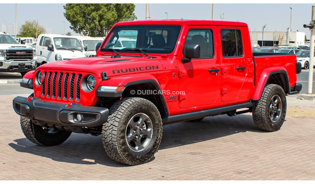 Jeep Gladiator Rubicon MakeJeep ModelGladiator TypePick-up Year2022 TransmissionAutomatic CylindersV6 FuelPetrol