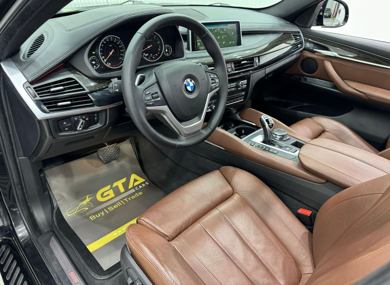 BMW X6 35i Exclusive 3.0L 2016 BMW X6 xDrive35i, Service History, Low Kms, Excellent Condition, GCC