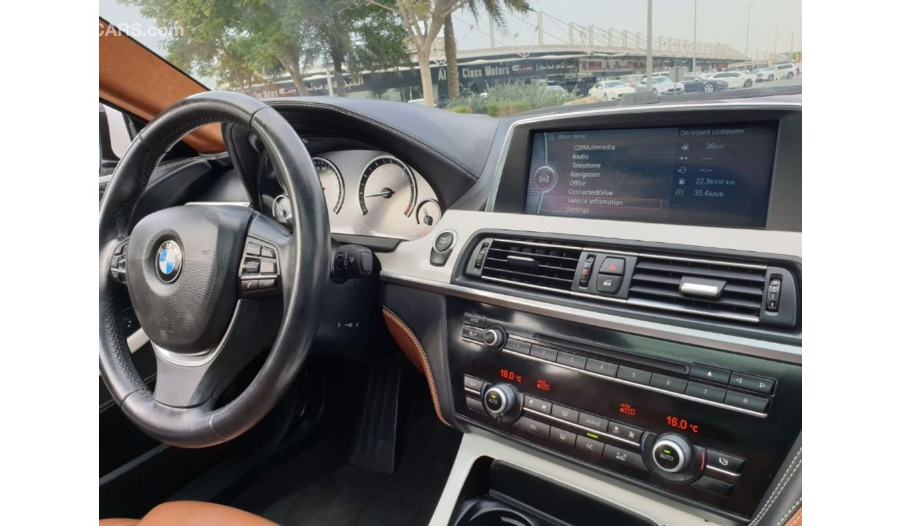 بي أم دبليو 650 i GRAN COUPE 2013 GCC SPECS