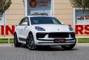 Porsche Macan Porsche Macan 2023 GCC under Agency Warranty with Flexible Down-Payment.