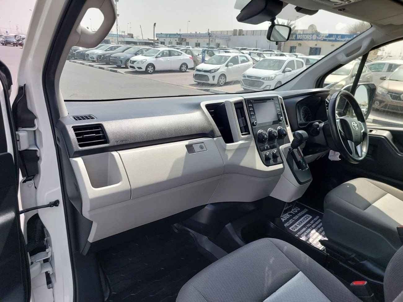 تويوتا هاياس (RAMADAN OFFER) TOYOTA HIACE COMMUTER VAN RHD 2019 MODEL 2.8 L DIESEL AUTOMATIC(PM10875)