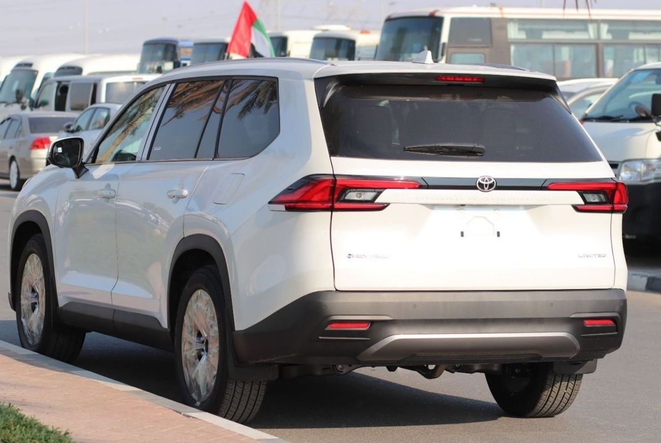 Toyota Grand Highlander 2.4 LIMITED HYBRID, LEATHER SEAT, SEAT HEAYING, MIRROE HEATING, BLIND SPOT, MODEL 2024 FOR EXPORT