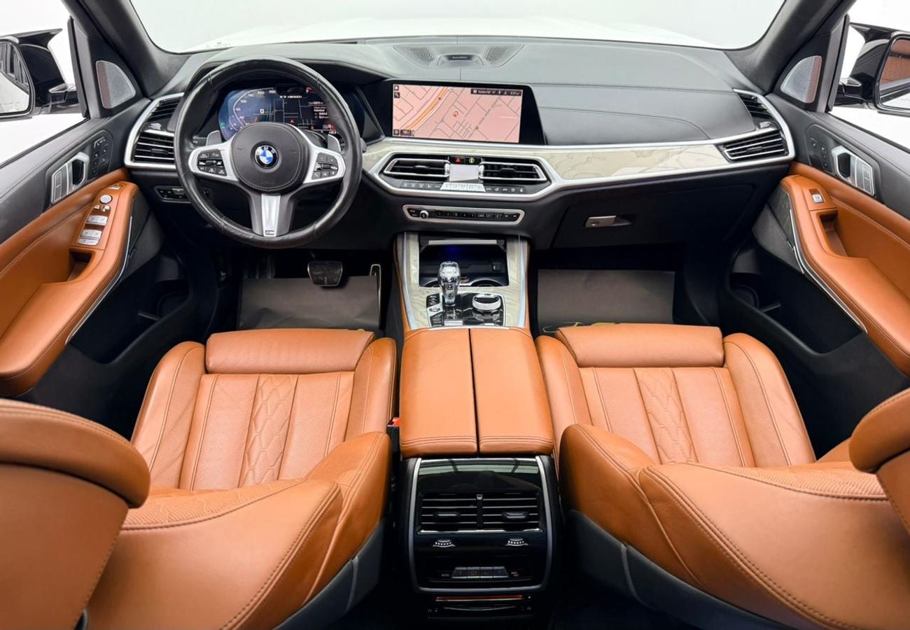 BMW X7 2022 BMW X7 M50i, 2027 BMW Warranty + Service Pack, Full BMW Service History, 7 Seater, GCC