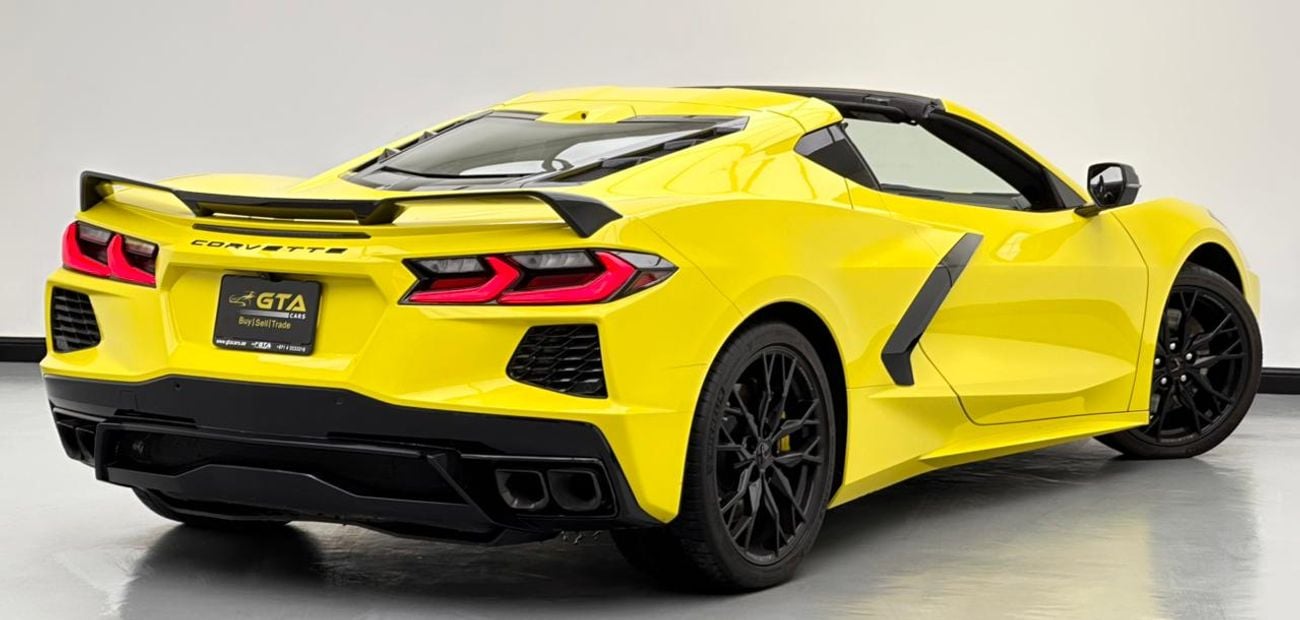 Chevrolet Corvette 2023 Chevrolet Corvette Stingray 3LT, 2028 Chevrolet Warranty, Chevrolet Full Service History, GCC