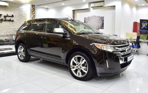 Ford Edge EXCELLENT DEAL for our Ford Edge Limited AWD ( 2014 Model ) in Dark Brown Color GCC Specs