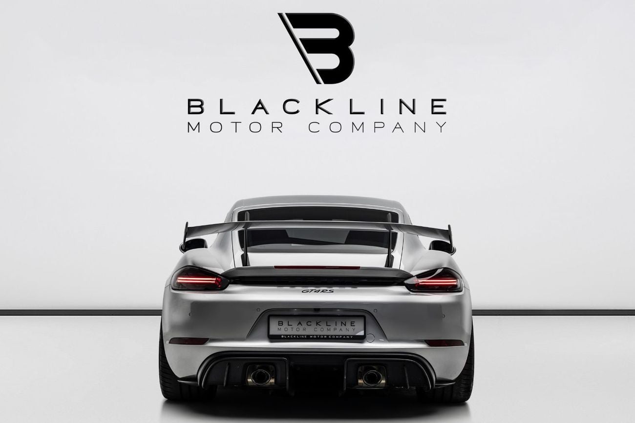 Porsche 718 Cayman GT4 RS BUY NOW, PAY 2027 | THE BLACKLINE STANDARD | February 2027 Porsche Warranty, GCC, Low KM's