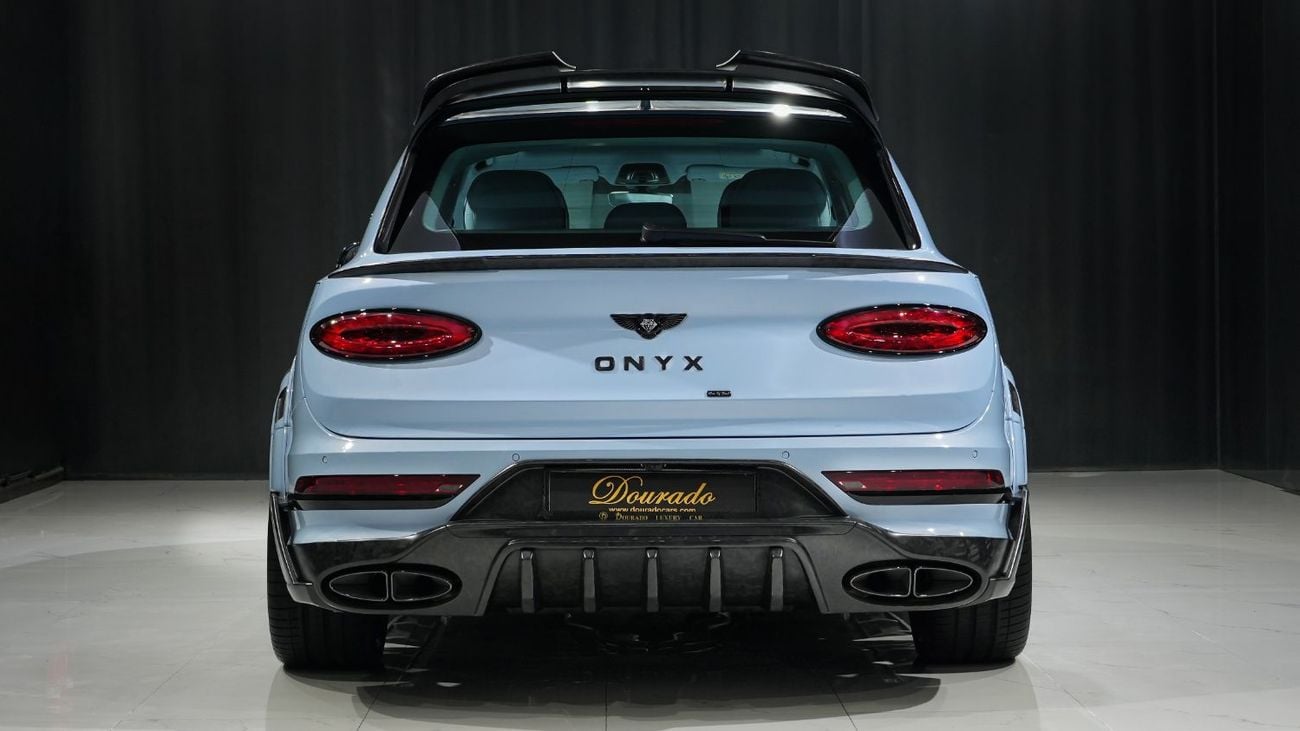 بنتلي بينتايجا S | NEGOTIABLE PRICE | ONYX CONCEPT | 1 OF 5 | LIMITED-EDITION | 3-YEAR WARRANTY AND SERVICE