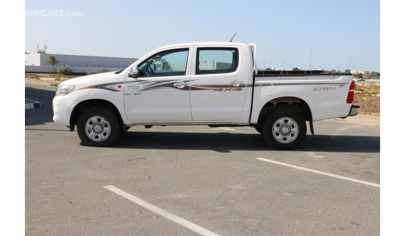 تويوتا هيلوكس GL 4X4 DOUBLE CABIN AUTOMATIC GEAR 2.7VVTI PICKUP GCC SPECS