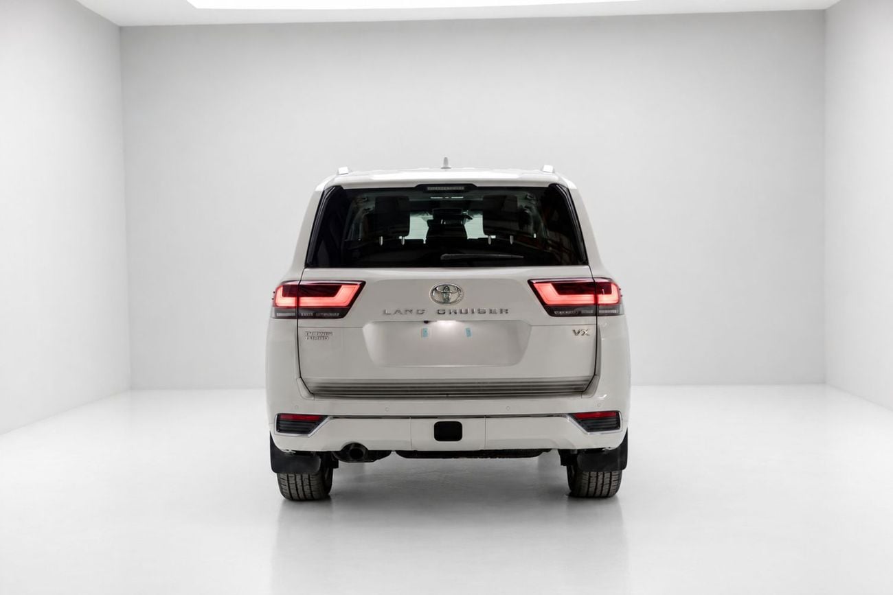 Toyota Land Cruiser VX LC300 3.3L - White Pearl Inside Black | Export Only