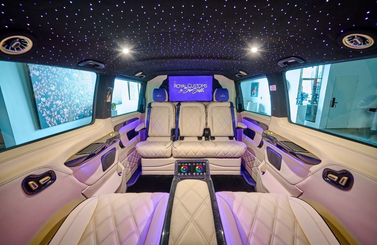 Mercedes-Benz V 300 2026 “LA FAMILLE” – Handcrafted by ROYAL CUSTOMS in Dubai (5 Year Warranty)