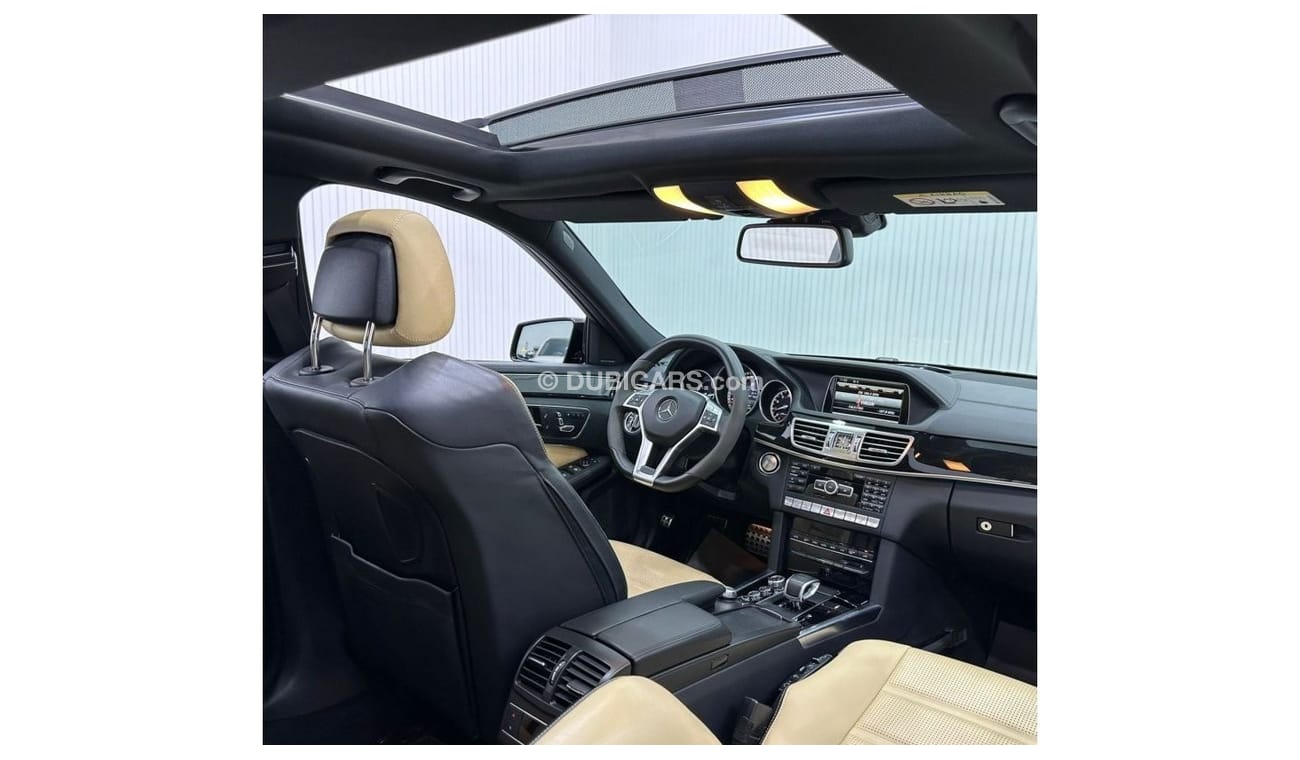Mercedes-Benz E 63 AMG Std 2015 Mercedes Benz E63 AMG, Full Service History, Full Options, Excellent Condition, GCC
