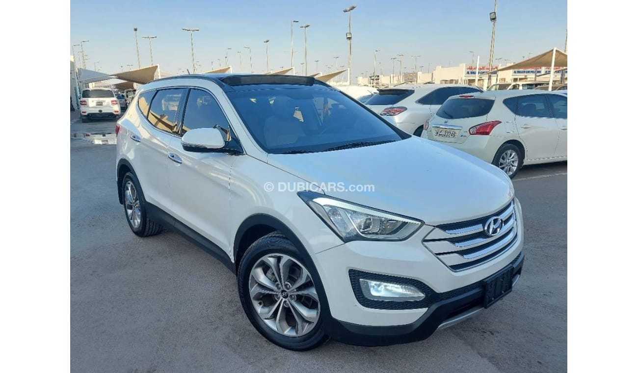 هيونداي سانتا في سنتافى بحاله ممتازه فورويل بانوراما 6 سليندر