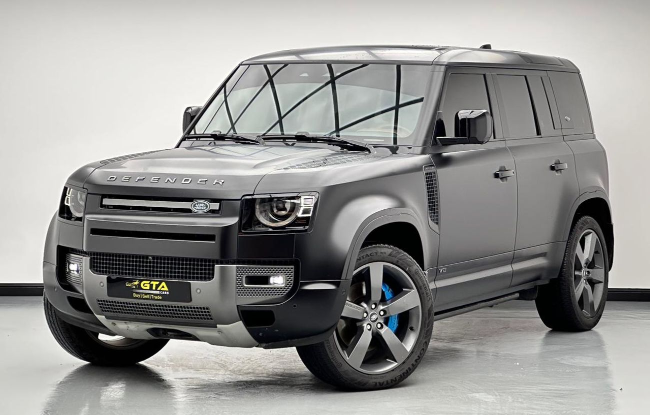 لاند روفر ديفندر 2022 Land Rover Defender 110 V8 Edition, Sep/2026 Land Rover Warranty, Nov/2027 Land Rover Service P