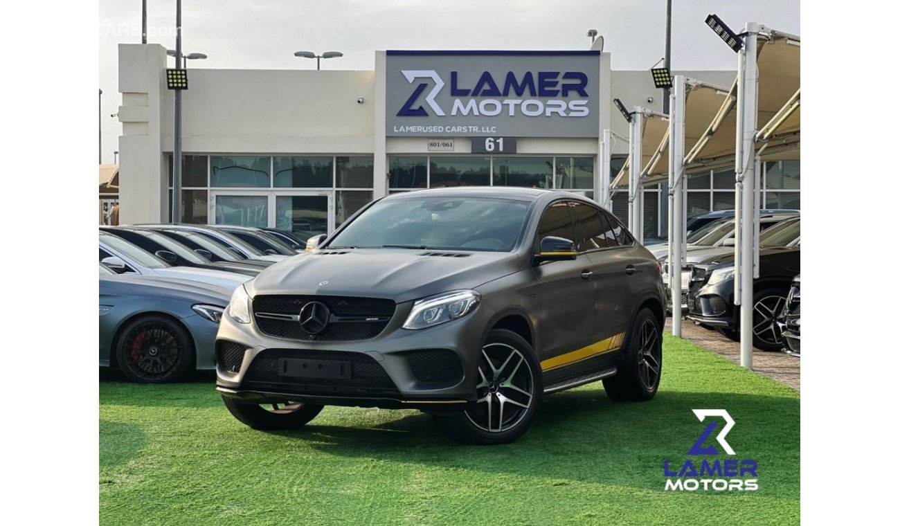 Mercedes-Benz GLE 43 AMG Coupe 2400 MONTHLY PAYMENTS / GLE43 AMG / GCC / SINGLE OWNER / WITHOUT ANY ACCIDENTS