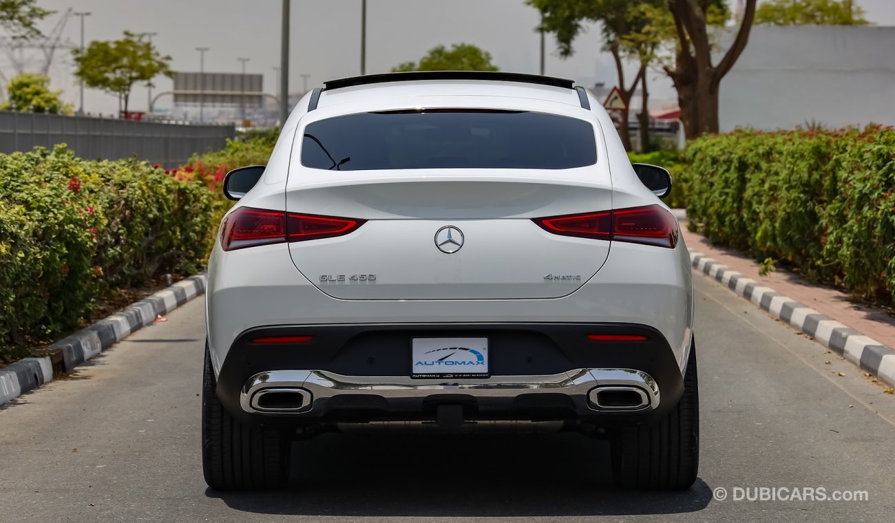 Mercedes-Benz GLE 450 AMG Coupe , 4MATIC , GCC , 2021 , 0Km , W/3 Yrs or 100K Km WNTY