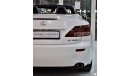 لكزس IS 300 EXCELLENT DEAL for our Lexus IS 300C 2014 Model!! in White Color! GCC Specs