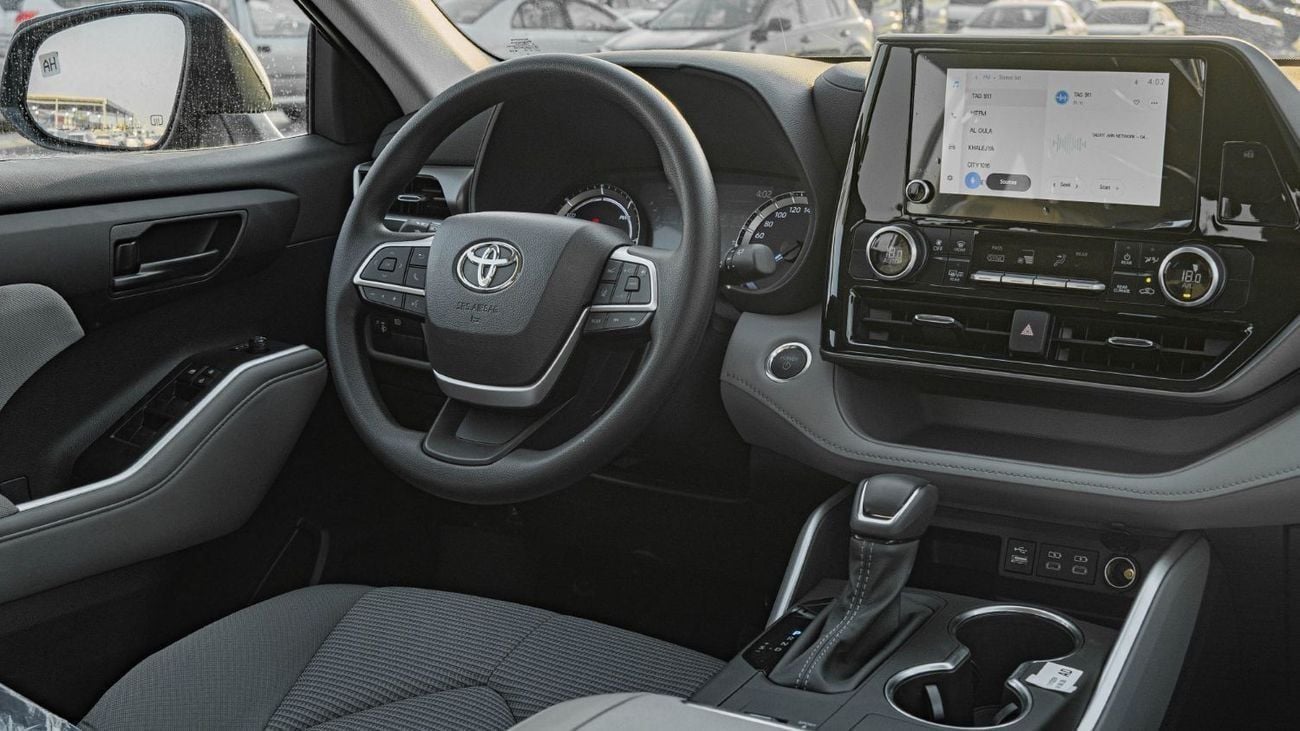 تويوتا هايلاندر 2025 Toyota Highlander LE 2.5L AT Hybrid (Black)