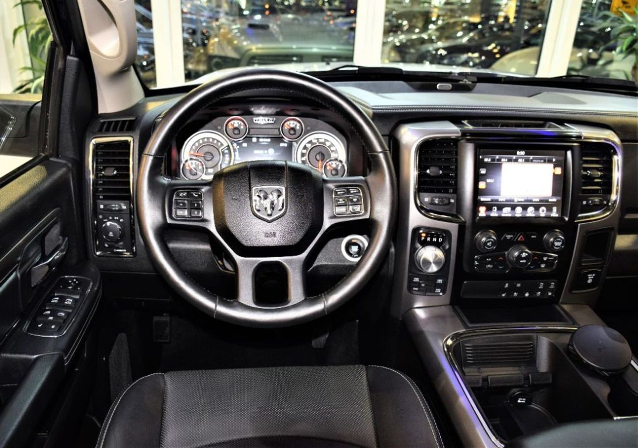 RAM 1500 ORIGINAL PAINT*AGENCY WARRANTY* 20,000 KM!! Dodge Ram 1500 4x4 5.7L HEMI 2017 Model!! in Silver Colo