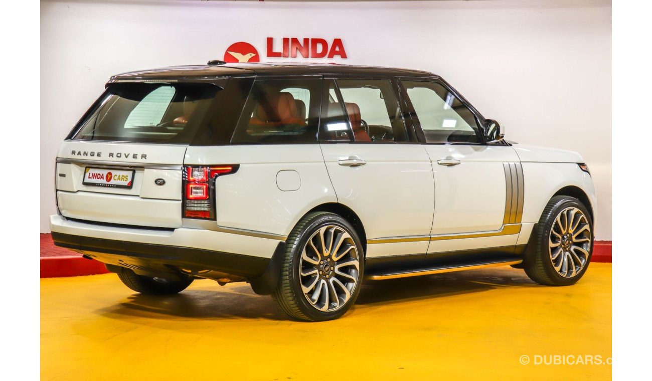 لاند روفر رانج روفر أوتوبايوجرافي Range Rover Vogue Autobiography 2014 GCC under Warranty with Flexible Down-Payment.