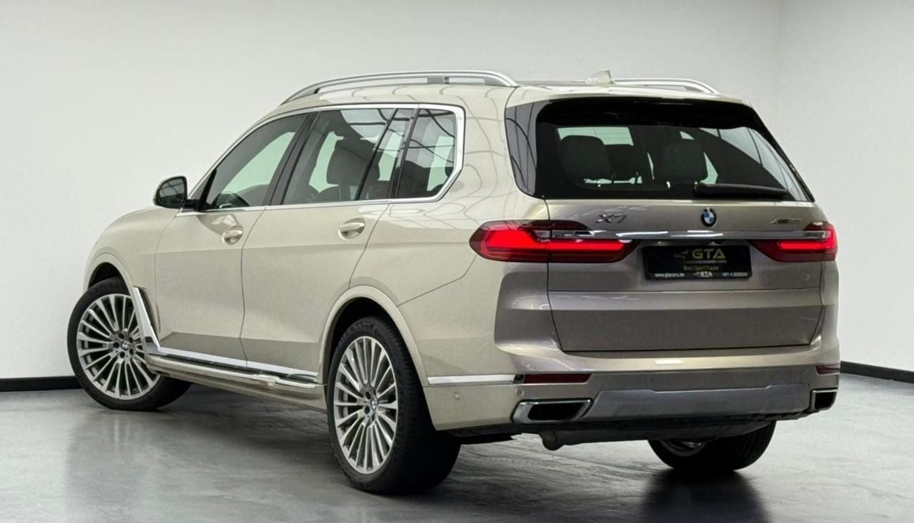 BMW X7 50i 4.4L 2019 BMW X7 xDrive50i, Warranty, Full BMW Service History, 7 Seater, Fully Loaded, GCC