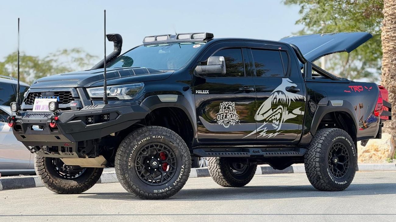 Toyota Hilux 2020 | 2.8L DIESEL | AUTOMATIC TRANSMISSION | RHD | OFF ROAD MODIFIED | GTK FRONT BUMPER WITH LED LI