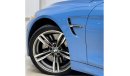 BMW M4 2015 BMW M4, BMW Full Service History, Warranty, GCC