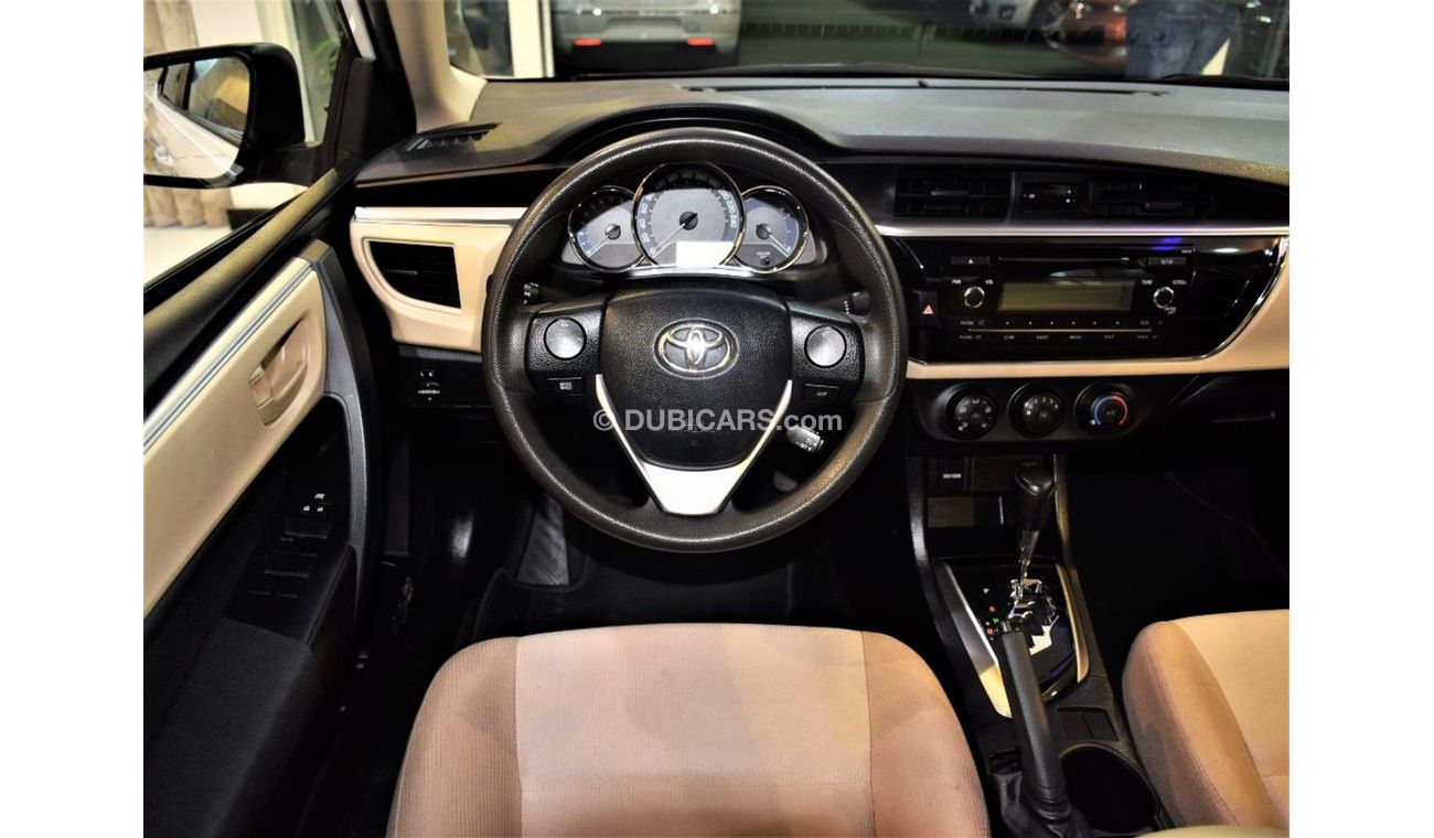 Toyota Corolla AMAZING Toyota Corolla 2016 Model!! in White Color! GCC Specs
