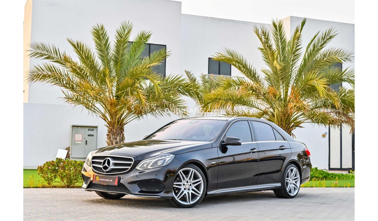 Mercedes-Benz E300 AMG Agency Warranty | 2,135 P.M | 0% Downpayment | Full Option | Exceptional Condition
