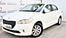 Peugeot 301 1.6L ACTIVE 2015 GCC MULTIPLE UNITS AVAILABLE STARTING FROM AED-10,900