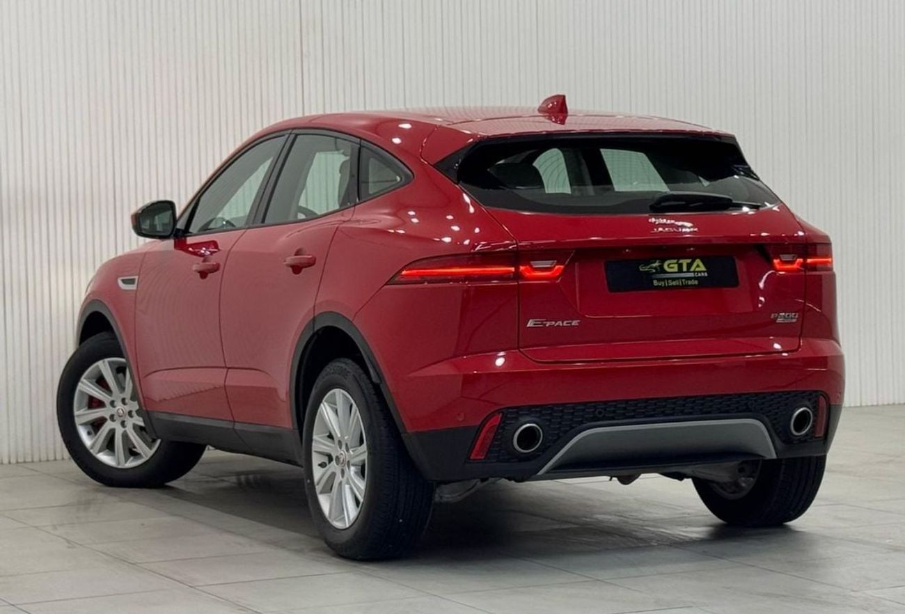 جاكوار E Pace SE P200 2.0L 2019 Jaguar E Pace P200, One Year Unlimited Km Warranty, Full Service History, GCC