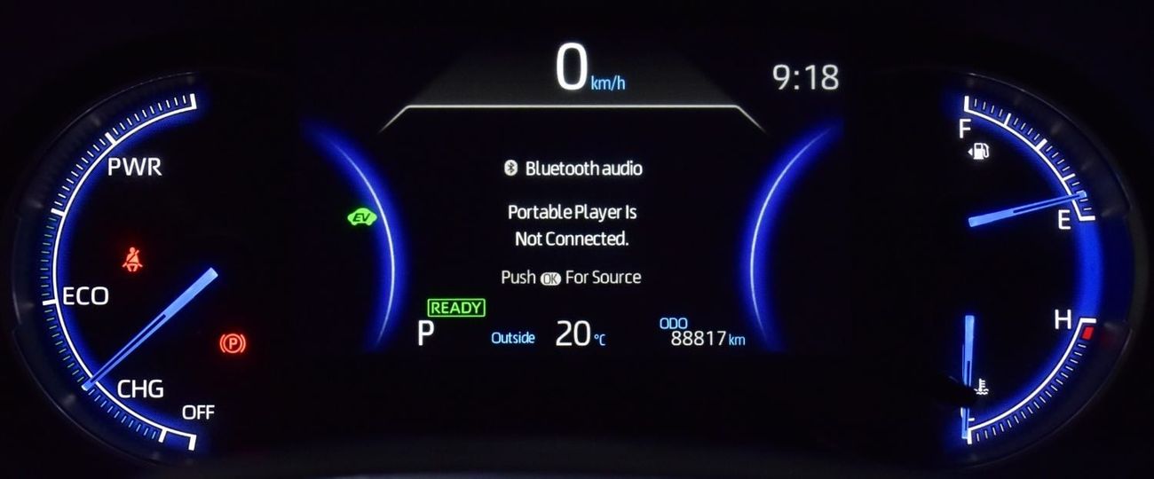 تويوتا راف ٤ EXCELLENT DEAL for our Toyota Rav4 Hybrid ( 2021 Model ) in White Color GCC Specs