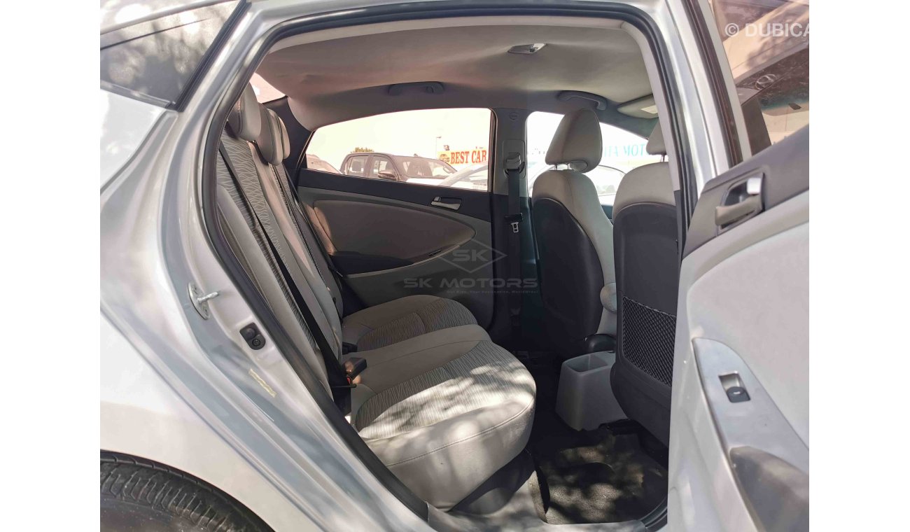 هيونداي أكسنت 1.6L 4CY Petrol, NO ACCIDENT, Fabric Seats, CD-USB-AUX, Dual Airbags (LOT # 469)