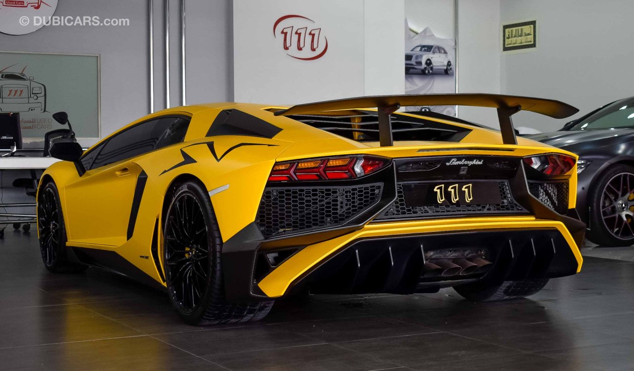 Lamborghini Aventador SV LP 750-4 / GCC Specifications / Warranty