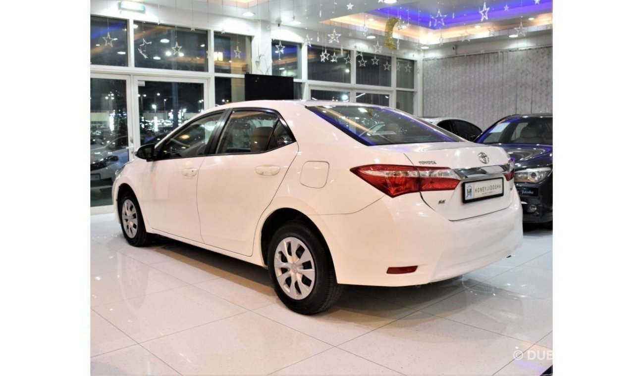 Toyota Corolla SE SE EXCELLENT DEAL for our Toyota Corolla SE 1.6L ( 2016 Model! ) in White Color! GCC Specs