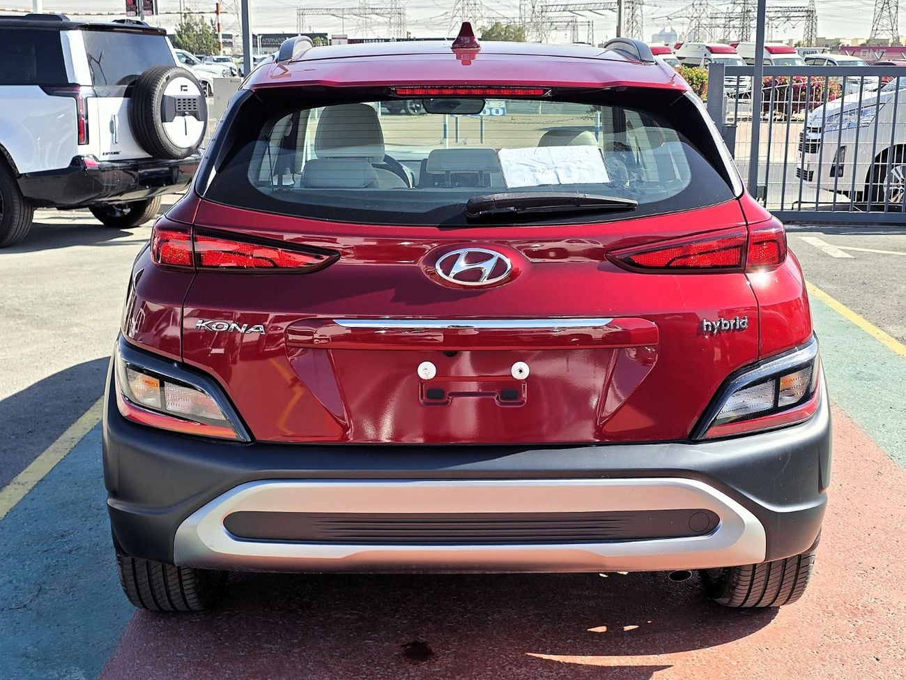 Hyundai Kona Hyundai Kona  Hybrid 1.6l SUV FWD 5Doors  Red Color 2023 Model