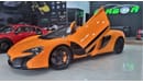 McLaren 650S McLAREN 650S SPIDER 2015 GCC IN BEUATIFUL SHAPE FOR 435K AED