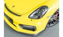 بورش كايمان جي تي ٤ 2016 Porsche Cayman GT4 Full Option Clubsport / Full Porsche Service History & Extended Porsche Warr