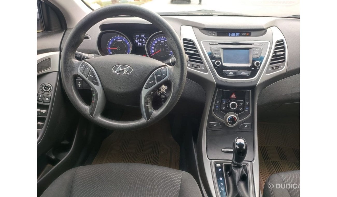 هيونداي إلانترا WHITEPETROL	97600	LHD AUTO	KMHDH4AE7GU591633- HYUNDAI 	ELANTRA	2015