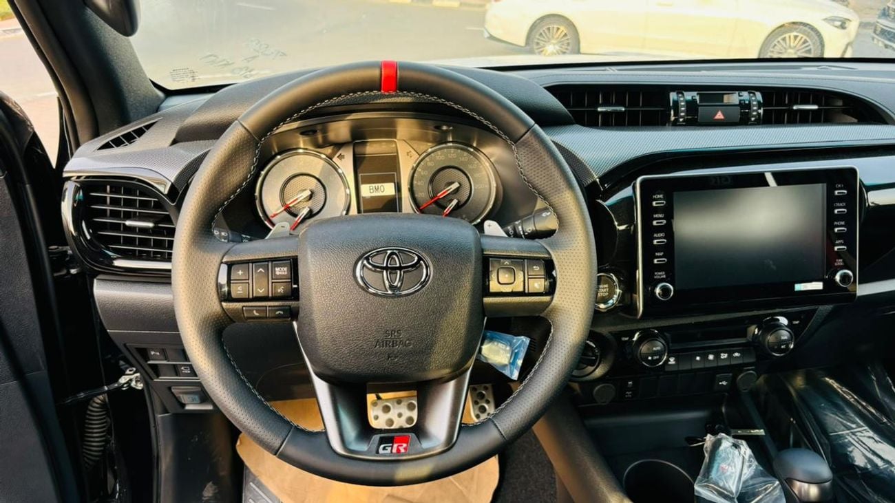 تويوتا هيلوكس ECTAI0058 - 2026 Toyota HIlux GR Sport - 4.0L Petrol Auto Black