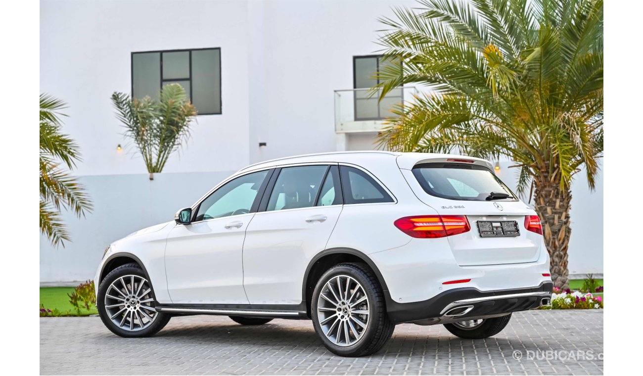 Mercedes-Benz GLC 250 AED 3,505 Per Month | 0% DP | Low Mileage | Agency Warranty! | Fully Loaded