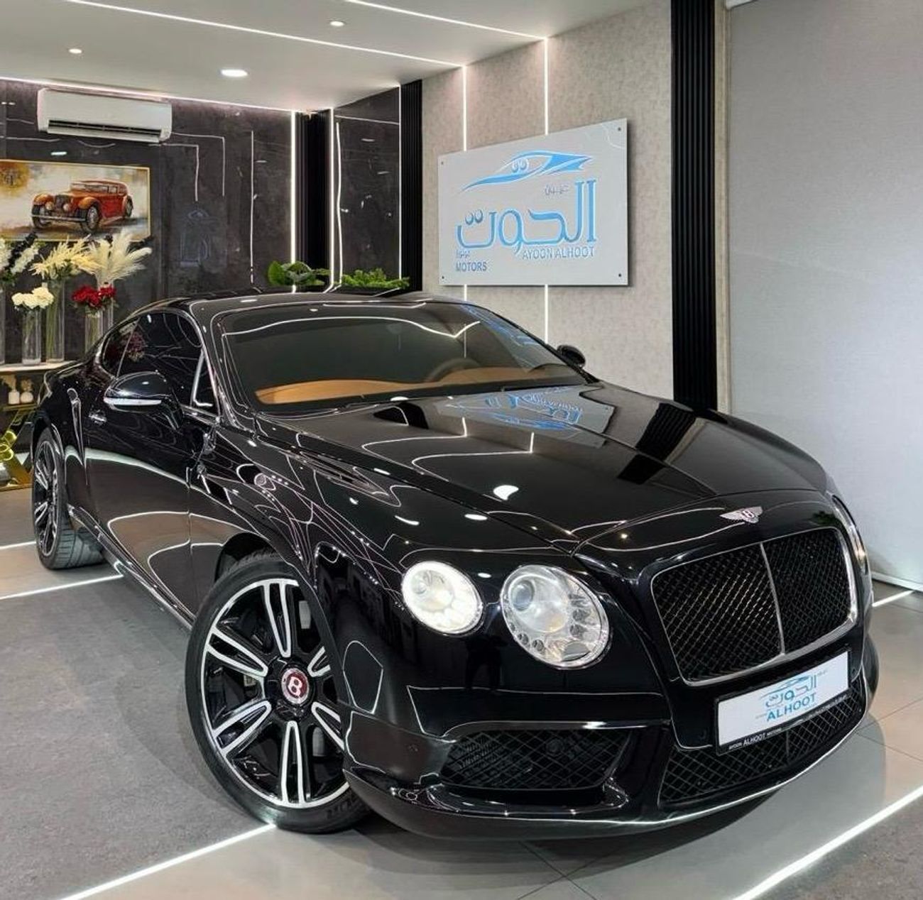Bentley Continental GT LOVELY BENTLY CONTINENTAL GT V8 || TOP RANGE || GCC || FREE ACCIDENT