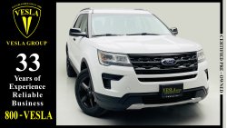 Ford Explorer BLACK EDITION + 4WD + LEATHER SEAT + NAVIGATION / GCC / WARRANTY + FREE SERVICE 200,000KMS / 1468DHS