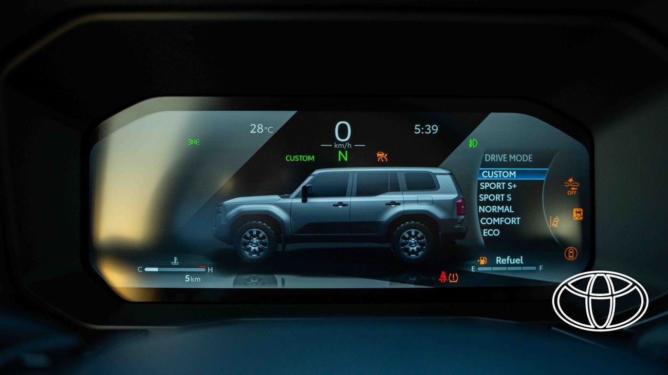 Toyota Prado TOYOTA PRADO 2.4 LTR VXL 3 WITH PANAROMIC SUNROOF